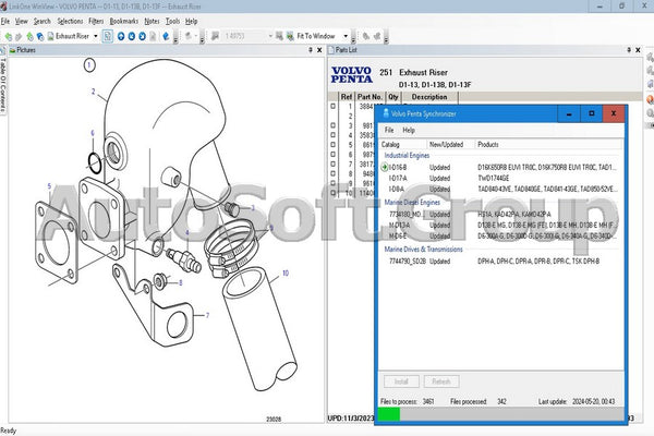 Volvo Penta EPC 2024 - Offline