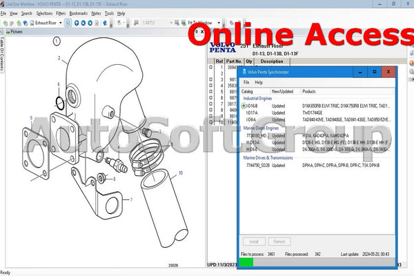 Volvo Penta EPC 2024 - Online