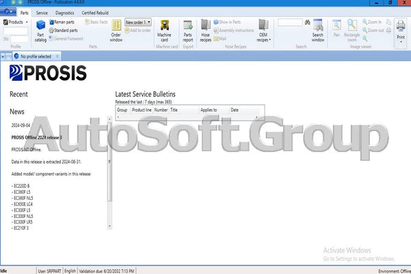 Volvo Prosis 2025 Spare Parts Catalog & Repair Manual Offline