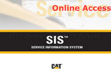 Caterpillar CAT SIS SERVICE INFORMATION SYSTEM 2021 Online